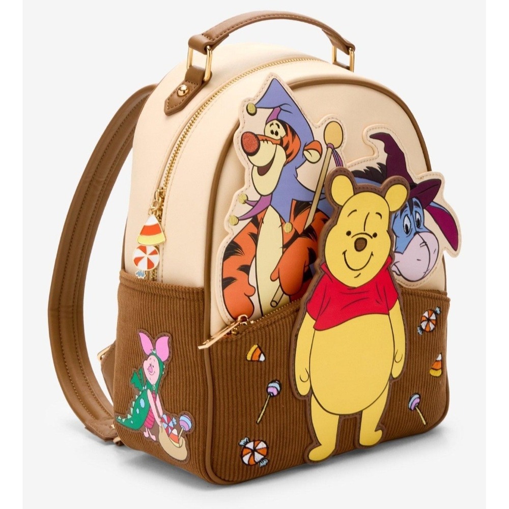 NEW! Disney Winnie the Pooh Halloween Magnetic Costumes Backpack Exclusive - Picture 4 of 6